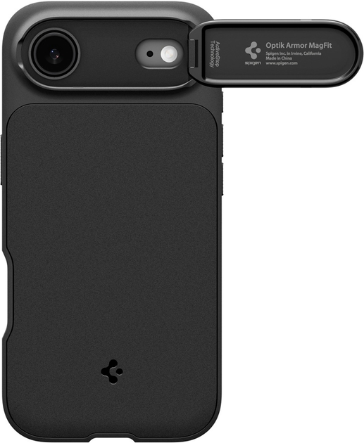 Панель Spigen Optik Armor MagSafe для Apple iPhone 17 Air Black (8800283310597) - Фото 2 Панель Spigen Optik Armor MagSafe для Apple iPhone 17 Air Black (8800283310597) - зображення 2