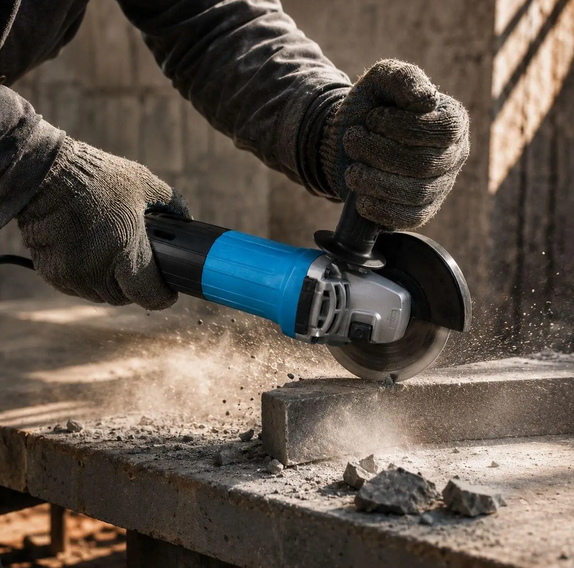 Болгарка Grinder 5030C 1100W с регулятором оборотов, плавным пуском и стабилизацией 125 мм - изображение 3