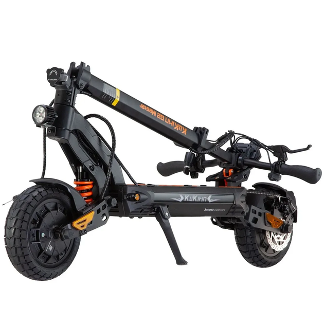 Електросамокат Kugoo Kirin G2 Master Dual 2025 (1000Вт*2, 20.8Аг, 52В) повний привід, чорний (LUX1816) - зображення 6
