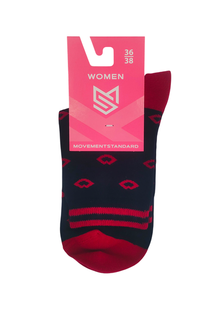 Шкарпетки жіночі високі бавовняні MovementStandard M0103S 39-41 Темно-сині (4823121061417) - зображення 2