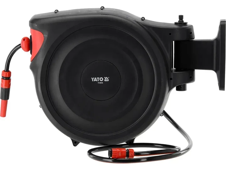 Шланг поливочный YATO 1/2" 40 м на самосматывающейся катушке с прямым оросителем (YT-90102) - изображение 3