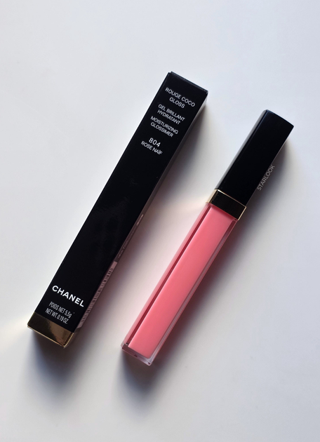 Зволожуючий блиск для губ Chanel Rouge Coco Gloss 804 Rose Naif 5.5 г - зображення 7