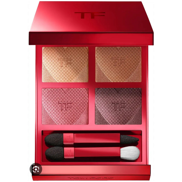 Тіні для повік Tom Ford Love Collection Eyeshadow Quad 04 Honeymoon 6 г - зображення 9
