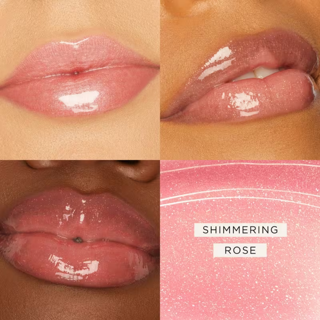 Глянцевий зволожувальний блиск для губ з олією маракуї Tarte Maracuja Juicy Lip Vinyl Shimmering Rose 2.7 г - зображення 9
