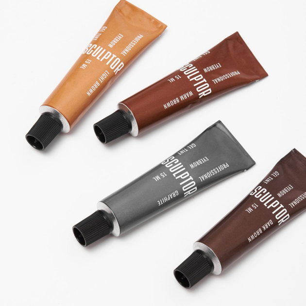 Гель-краска для бровей Warm Brown 15ml - изображение 4