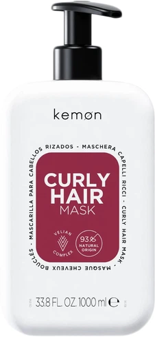 Маска для волосся Kemon Curly Hair для кучерявого волосся 1000 мл (8020936096566) - Фото 1 Маска для волосся Kemon Curly Hair для кучерявого волосся 1000 мл (8020936096566) - зображення 1