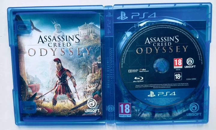Диск для PlayStation 4 - Assassin's Creed Odyssey Limited Edition, русская версия, Б/У - изображение 3