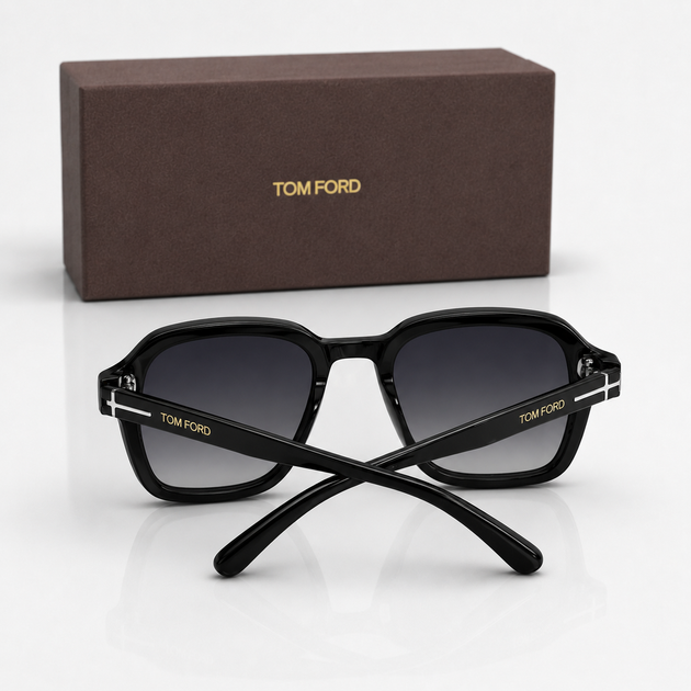 Сонцезахисні окуляри POLARIZED TF-702 C1 Black gradient Чоловічі з поляризацією - зображення 5