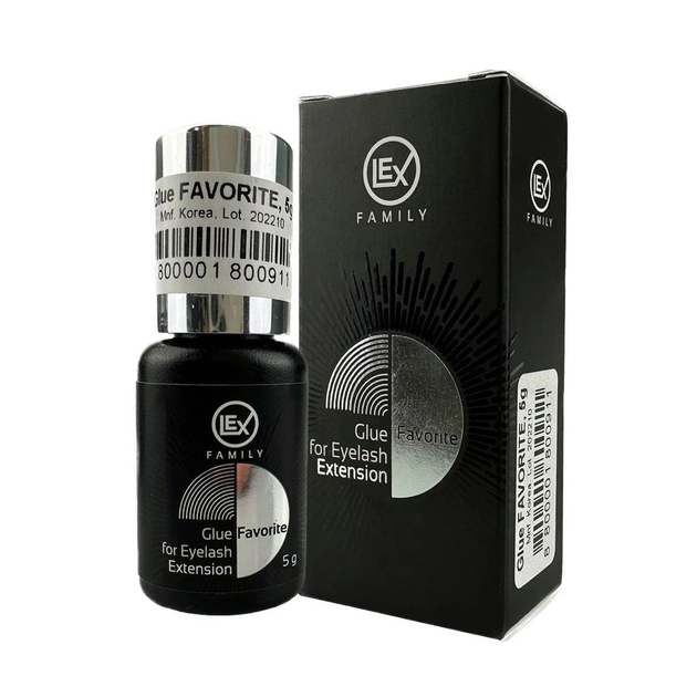 Клей для вій Favorite 5ml - Фото 1 Клей для вій Favorite 5ml - зображення 1