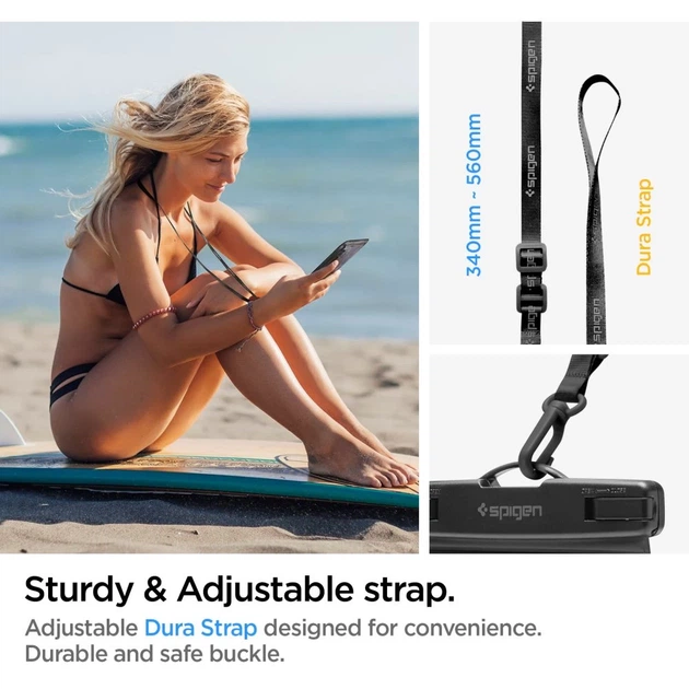 Водонепроникний чохол Spigen A601 Universal Waterproof 8.2" Black (AMP04525) - зображення 13