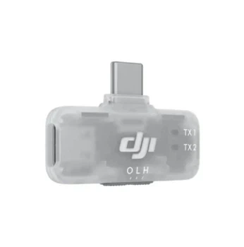 Двухканальный беспроводной приемник Type-C DJI Mic Series Mobile Receiver для DJI Mic 2/Mic Mini/Mic 3 USB-C ресивер для смартфона - изображение 4