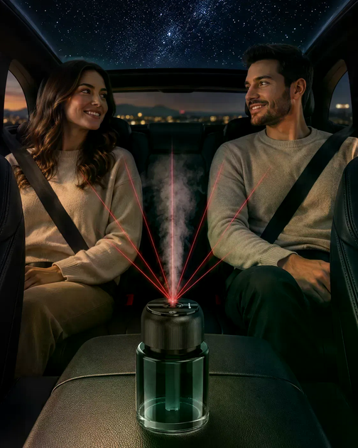 Ароматизатор автомобільний Starry Sky XT016 • Аромадиффузор «Зоряне небо» для авто, дому, офісу - зображення 6