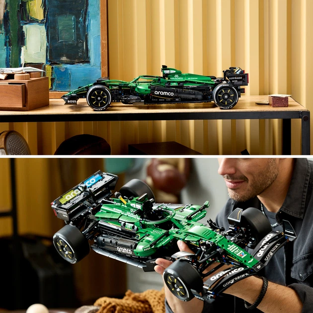Конструктор LEGO Technic Автомобіль Формули-1 Aston Martin Aramco AMR25 1547 деталей (42240) - зображення 4