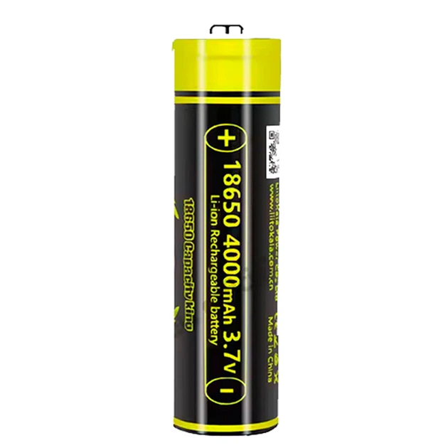 Аккумулятор 18650 LiitoKala King4000-JT 4000 mAh повышенной емкости литий-ионный Li-Ion 8А, 3.7V Выпуклый плюс (19324) - Фото 3 Аккумулятор 18650 LiitoKala King4000-JT 4000 mAh повышенной емкости литий-ионный Li-Ion 8А, 3.7V Выпуклый плюс (19324) - изображение 3