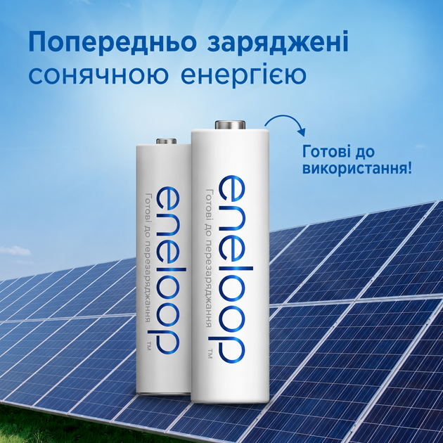 Аккумулятор Panasonic Eneloop AAA NI-MH 800 мАч 4 шт с кейсом (BK-4MCDEC4CP) - изображение 3