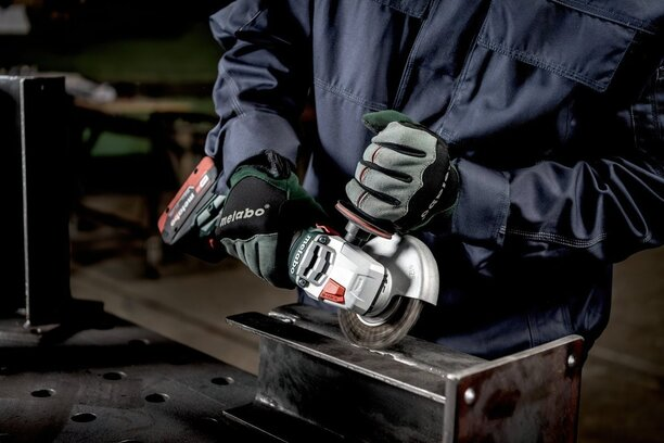 Кутова шліфувальна машина Metabo WVB 18 LT BL 11-125 Quick 10000 об/хв 125 mm Зелений (613057660) - зображення 4