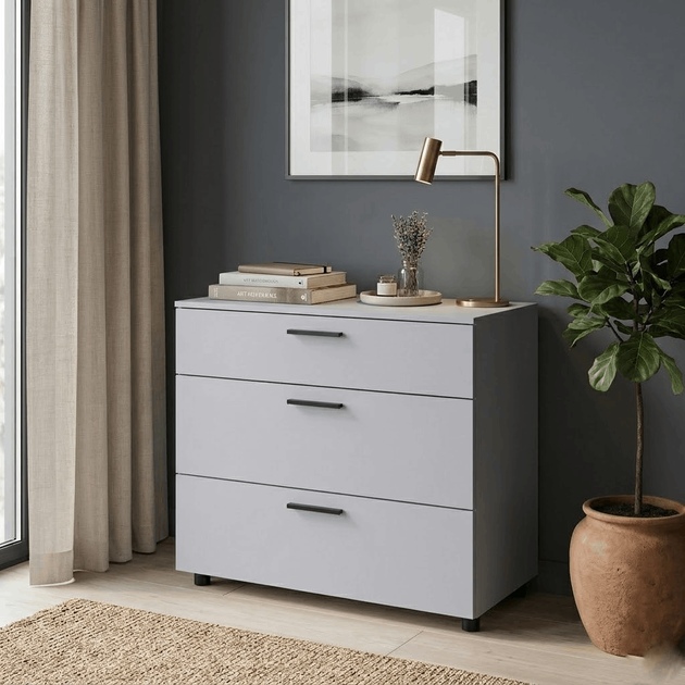 Комод Doros Торн Серый 3Ш 90х51.6х80 (DRS-012109) - изображение 5