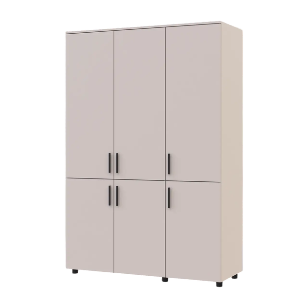 Шкаф для одежды Doros Торн Кашемир 3 ДСП (полки) 135х51.6х200 (DRS-012058) - изображение 2