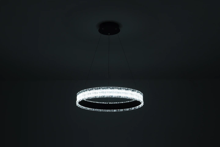 Люстра светодиодная подвесная Luminaria ERIKA 65W R485 Black с пультом - изображение 9