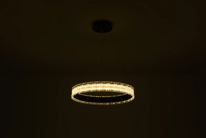 Люстра светодиодная подвесная Luminaria ERIKA 65W R485 Black с пультом - изображение 10