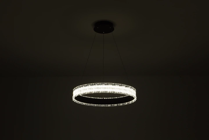 Люстра светодиодная подвесная Luminaria ERIKA 65W R485 Black с пультом - изображение 11