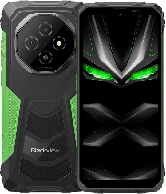 Мобильный телефон Blackview FORT 1 6/256GB Green (FORT1_6_256_G) - Фото 2 Мобильный телефон Blackview FORT 1 6/256GB Green (FORT1_6_256_G) - изображение 2