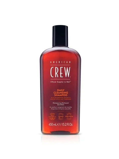 Шампунь для волос American Crew Cleanser Shampoo 450 мл для ежедневного использования, деликатного очищения кожи головы - изображение 6