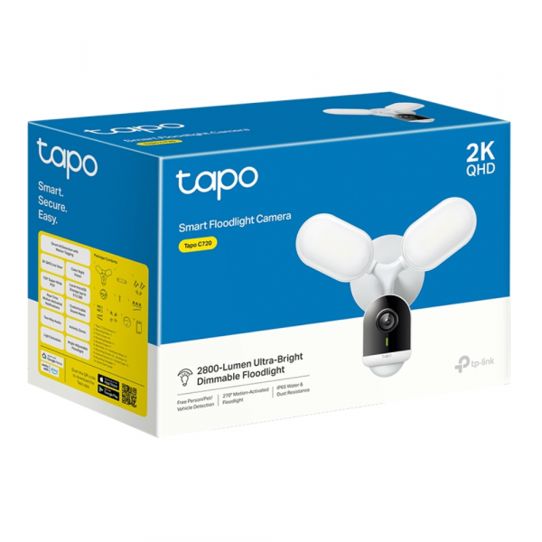 Хмарні Wi-Fi камери tp-link Tapo c720 - изображение 2
