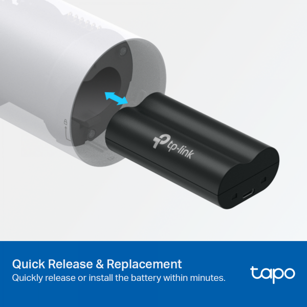 TP-LINK Акумуляторна батарея для пристроїв tapo, Tapo a100 Tapo a100 - Фото 5 TP-LINK Акумуляторна батарея для пристроїв tapo, Tapo a100 Tapo a100 - изображение 5