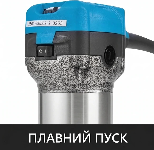 Фрезер по дереву VEVOR 710 Вт / 10 000–30 000 об/мин / цанги 1/4« и 3/8» / Алюминиевый корпус (100808892) - Б/У - Фото 6 Фрезер по дереву VEVOR 710 Вт / 10 000–30 000 об/мин / цанги 1/4« и 3/8» / Алюминиевый корпус (100808892) - Б/У - изображение 6
