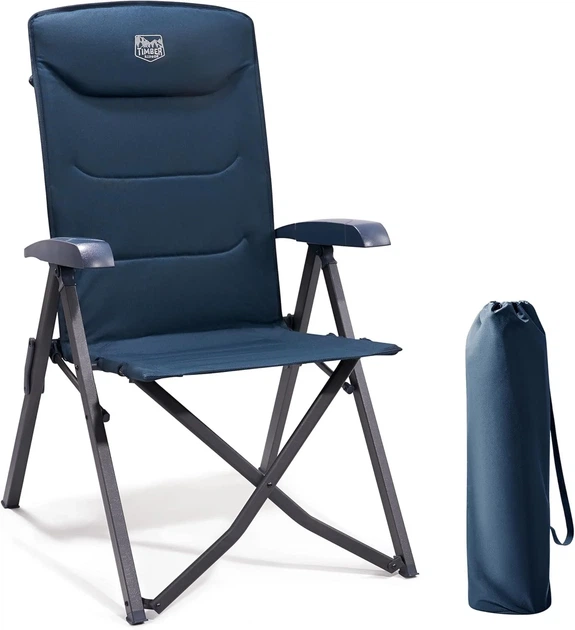 Раскладное кресло для кемпинга Timber Ridge X-Large / до 150 кг / Blue Б/В - Фото 1 Раскладное кресло для кемпинга Timber Ridge X-Large / до 150 кг / Blue Б/В - изображение 1