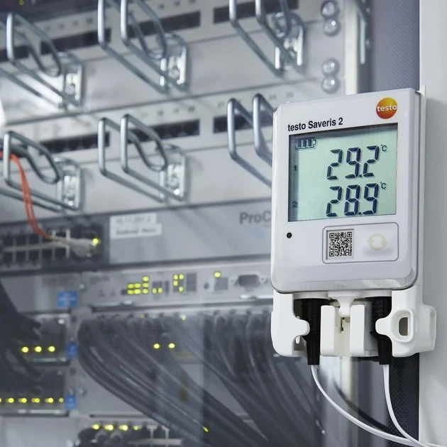WiFi-регистратор температуры Testo Saveris 2 T2 / для 2 зондов / White k1 - изображение 6