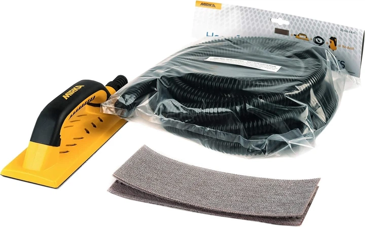 Комплект для ручной шлифовки Mirka HandyKit KIT01HANDY / 80 х 230 мм / Yellow Б/В 100676706 - изображение 5