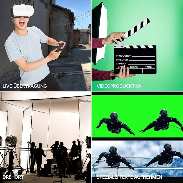 Зеленый экран NEUE DAWN Chromakey 80" 183 x 106 см со штативом Зеленый Б/В k1 - Фото 3 Зеленый экран NEUE DAWN Chromakey 80" 183 x 106 см со штативом Зеленый Б/В k1 - изображение 3