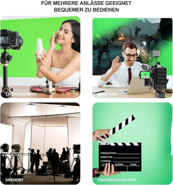 Зеленый экран NEUE DAWN Chromakey 80" 183 x 106 см со штативом Зеленый Б/В k1 - Фото 9 Зеленый экран NEUE DAWN Chromakey 80" 183 x 106 см со штативом Зеленый Б/В k1 - изображение 9