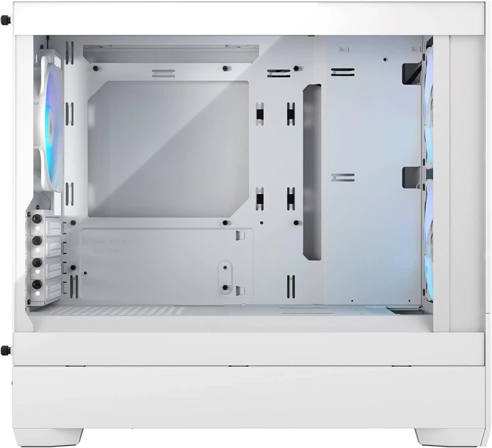 Корпус для ПК Fractal Design Pop Mini Air RGB / Сетчатая панель / Без БП / Белый (101684355) - Уценка - изображение 6
