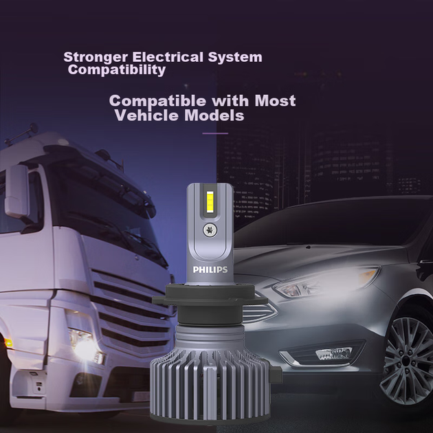 Лампи PHILIPS LED H7 для фар автомобільні модернізовані - зображення 6