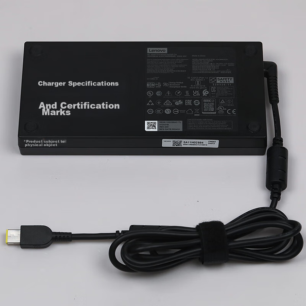 Lenovo Savior Original, 20V15A 300W Квадратная вилка, адаптер питания, зарядное устройство для ноутбука, сетевой шнур, кабель для зарядки компьютера, Black Myth: Wukong - Фото 9 Lenovo Savior Original, 20V15A 300W Квадратная вилка, адаптер питания, зарядное устройство для ноутбука, сетевой шнур, кабель для зарядки компьютера, Black Myth: Wukong - изображение 9