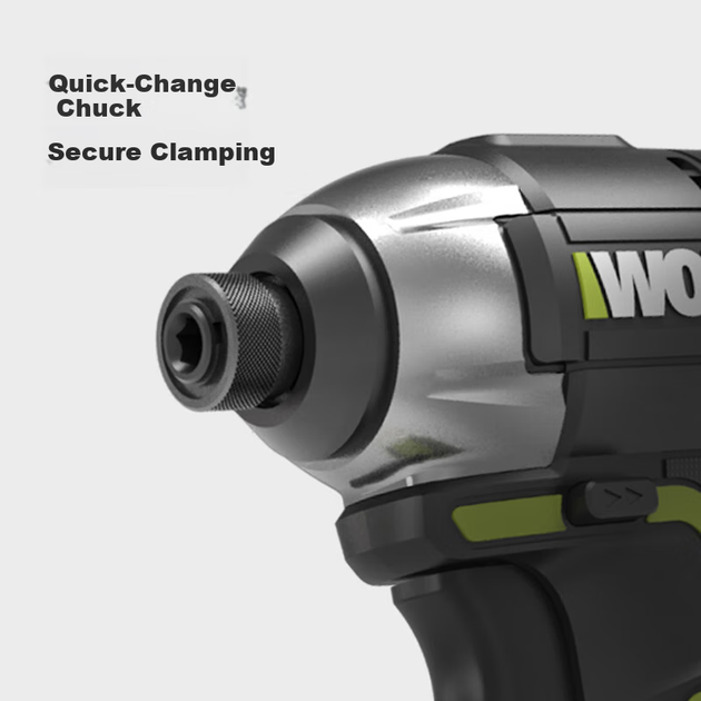 Бесщеточная мини-электрическая отвертка WORX 20 В WU292DS.9 (без аккумулятора), литиевая аккумуляторная ручная дрель, электрическая отвертка - Фото 8 Бесщеточная мини-электрическая отвертка WORX 20 В WU292DS.9 (без аккумулятора), литиевая аккумуляторная ручная дрель, электрическая отвертка - изображение 8