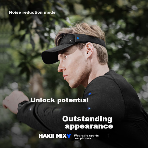 Наушники Hakii MIX V Bluetooth 5.3 Black - изображение 2