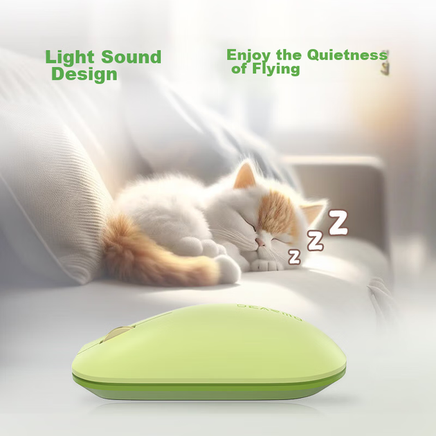 Комплект бездротовий DEARMO MK8800 Wireless Lime - Фото 11 Комплект бездротовий DEARMO MK8800 Wireless Lime - зображення 11