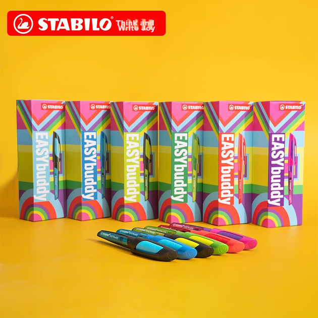 Набор перьевых ручек STABILO Direct для студентов темно-синий/светло-синий подарочный - изображение 8