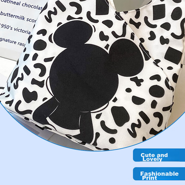 Сумка Disney, жіноча сумка, сумка Міккі Мауса, полотняна сумка великої місткості, мила надлегка тканинна сумка, сумка для щоденних поїздок, подарунок на день народження для жінки - изображение 12