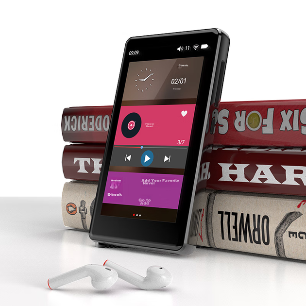 Портативний MP3/MP4-плеєр PHILIPS SA5019 з великим сенсорним екраном та музикою без втрат для прослуховування англійської мови та читання романів - зображення 5