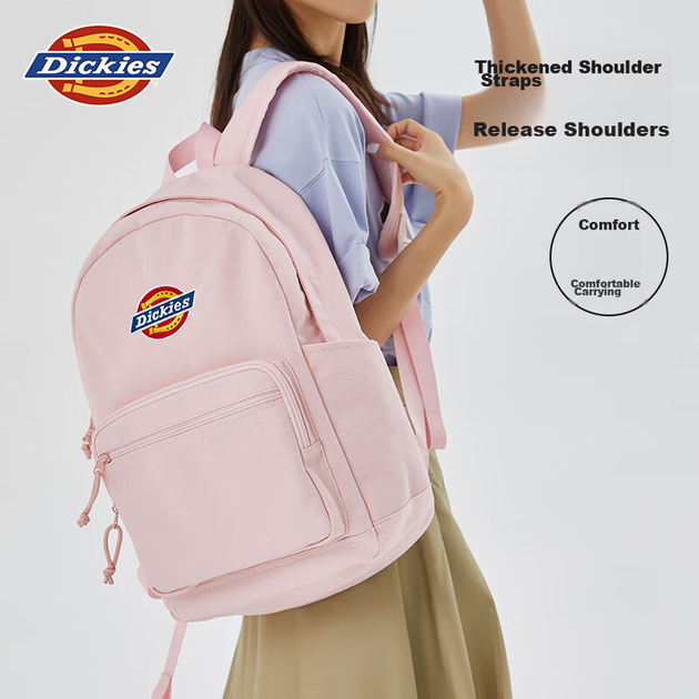 Женский рюкзак Dickies DK Schoolbag с множеством отделений, большой вместимостью, подходит для учащихся средних и старших классов, дорожная сумка. - изображение 7
