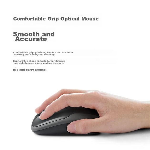 Комплект Logitech MK220 Wireless клавиатура+мышь - зображення 6