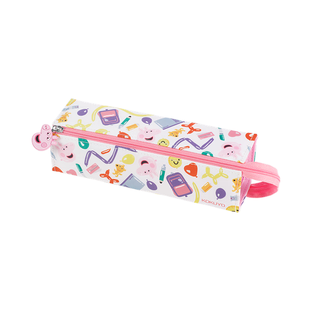 Пенал KOKUYO Peppa Pig WSG-PC7M22 большой плоский, розовый - изображение 7