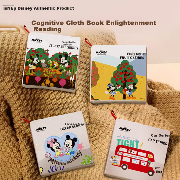 Набор Disney подарочный для новорожденного, тканевая книжка, для 0-12 месяцев - изображение 9