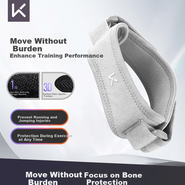 Наколенник Keep Patellar Strap профессиональный спортивный для бега похода альпинизма бадминтона - Фото 4 Наколенник Keep Patellar Strap профессиональный спортивный для бега похода альпинизма бадминтона - изображение 4