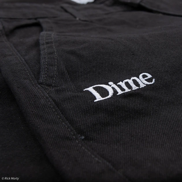Чоловічі широкі шорти джинсові Dime чорні 31(Р) (Y2028-353) - изображение 4